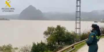 La presa de los Caballeros, sin peligro aparente: «La única posibilidad prevista es un eventual rebase controlado»