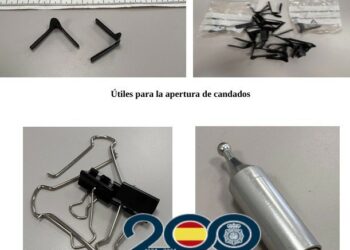 La Policía Nacional detiene a dos ladrones habituales de trasteros en Málaga