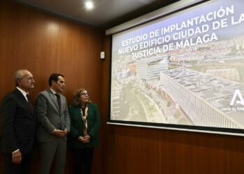La Junta ampliará la Ciudad de la Justicia de Málaga con una torre de 8 plantas de altura y 16.170 m2