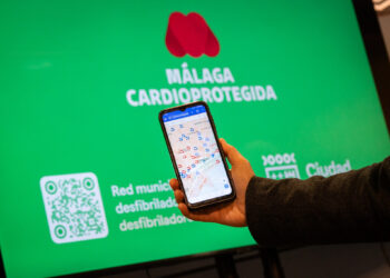 La red Málaga Cardioprotegida cuenta ya con 742 desfibriladores distribuidos por los 11 distritos de la ciudad