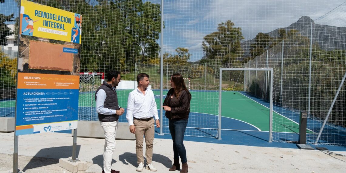 Marbella culmina la renovación integral de la pista deportiva de El Ángel