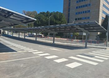 El Hospital Materno Infantil de Málaga recupera 58 plazas de aparcamiento para vehículos y 40 para motocicletas