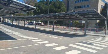 El Hospital Materno Infantil de Málaga recupera 58 plazas de aparcamiento para vehículos y 40 para motocicletas