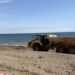 Mijas inicia los trabajos de regeneración de las playas afectadas por los temporales para  aportar 14.000 metros cúbicos de arena