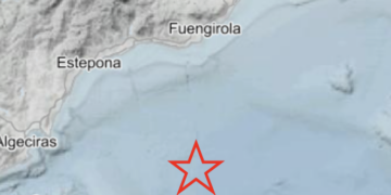 Un terremoto de magnitud 4.4 en el mar de Alborán se deja sentir en varios puntos de Málaga