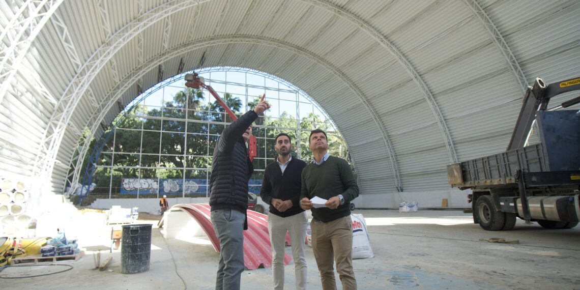 Las obras del Centro de Tecnificación Deportiva de Gimnasia Rítmica superan el 85 por ciento de su ejecución y entran en su fase final