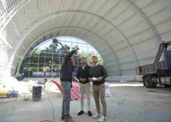 Las obras del Centro de Tecnificación Deportiva de Gimnasia Rítmica superan el 85 por ciento de su ejecución y entran en su fase final