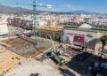 Llega a su recta final la construcción de la estructura del nuevo aparcamiento público en El Carmen, una de las actuaciones más complejas