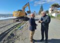 El Gobierno inicia el lunes las obras de emergencia en las playas de Málaga tras el tren de borrascas