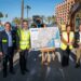 El consejero Ramón Fernández-Pacheco visita las obras de la autovía del agua entre Benalmádena y Torremolinos