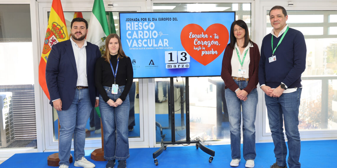 El Ayuntamiento de Marbella colabora en una jornada del Distrito Sanitario para abordar los riesgos cardiovasculares en la población