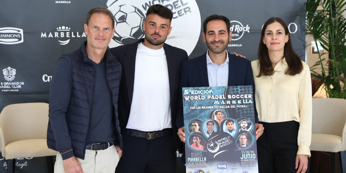 La nueva edición del ‘World Padel Soccer’ volverá a reunir en Marbella a figuras relevantes del mundo del fútbol