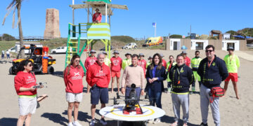 Marbella activa el servicio de salvamento y socorrismo en sus playas para la temporada 2026
