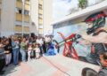 Marbella homenajea con un grafiti a Luis Magriz, un joven referente del barrio de Plaza de Toros
