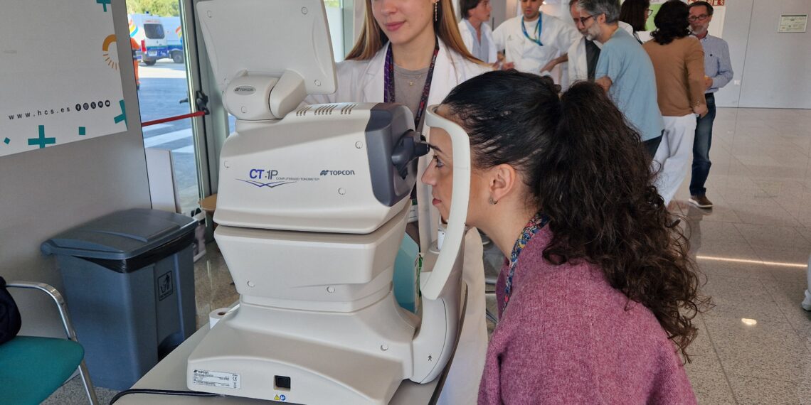 El Hospital Costa del Sol realiza una campaña para concienciar sobre el glaucoma