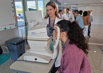 El Hospital Costa del Sol realiza una campaña para concienciar sobre el glaucoma