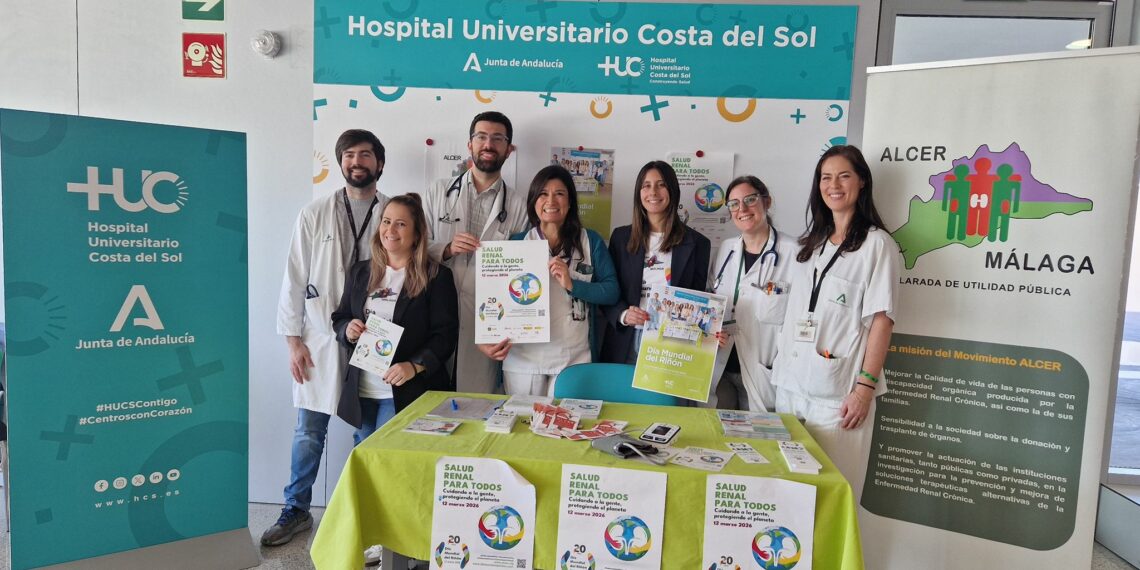 El Hospital Costa del Sol impulsa una campaña para concienciar sobre la enfermedad renal crónica