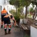 Benalmádena intensifica la campaña de desbroce y acondicionamiento de espacios públicos