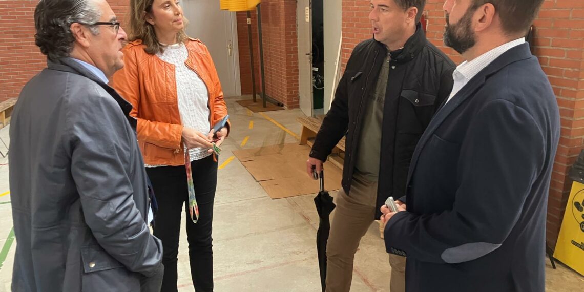 Educación destina 175.000 euros para la reparación de los daños por las últimas lluvias en el IES Mediterráneo de Estepona