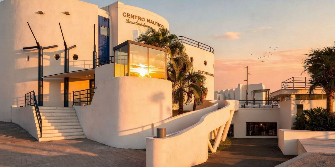 Lara y Bergillos revisan sobre el terreno el proyecto para la reforma integral del Centro Náutico