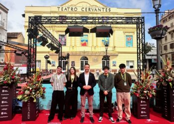 Cuatro jóvenes de la provincia participan en el Festival de Málaga como jurado popular gracias a la Diputación