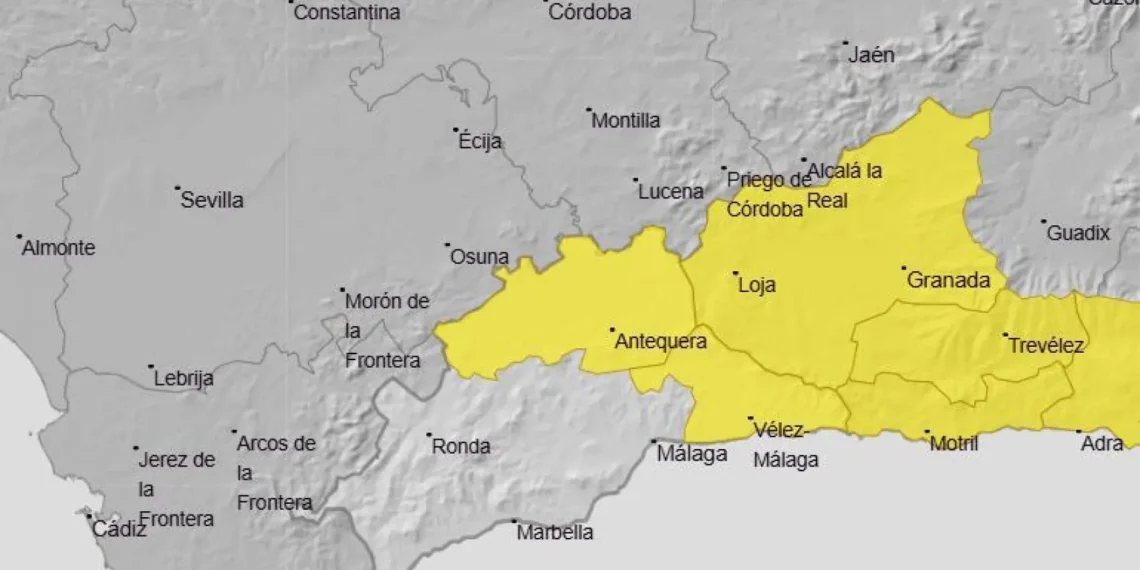 La Costa del Sol occidental se libra del aviso amarillo, pero no de las lluvias para las próximas horas