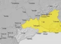 La Costa del Sol occidental se libra del aviso amarillo, pero no de las lluvias para las próximas horas