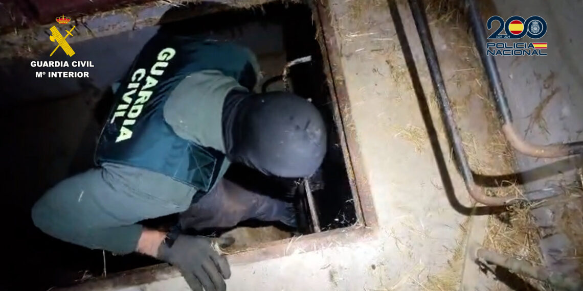 Más de 3.500 kilos de droga incautados y 17 detenidos en una operación con ramificaciones en Málaga