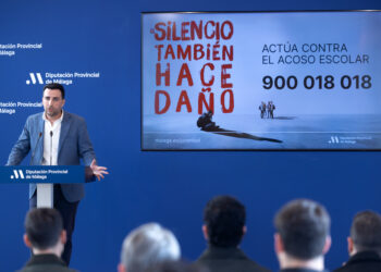 La Diputación pone en marcha una potente campaña de concienciación contra el acoso escolar bajo el título ‘El silencio también hace daño’