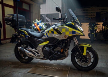 La Policía Local de Marbella se despide «con profundo dolor» de Víctor Hernández, agente fallecido mientras entrenaba en la Jefatura