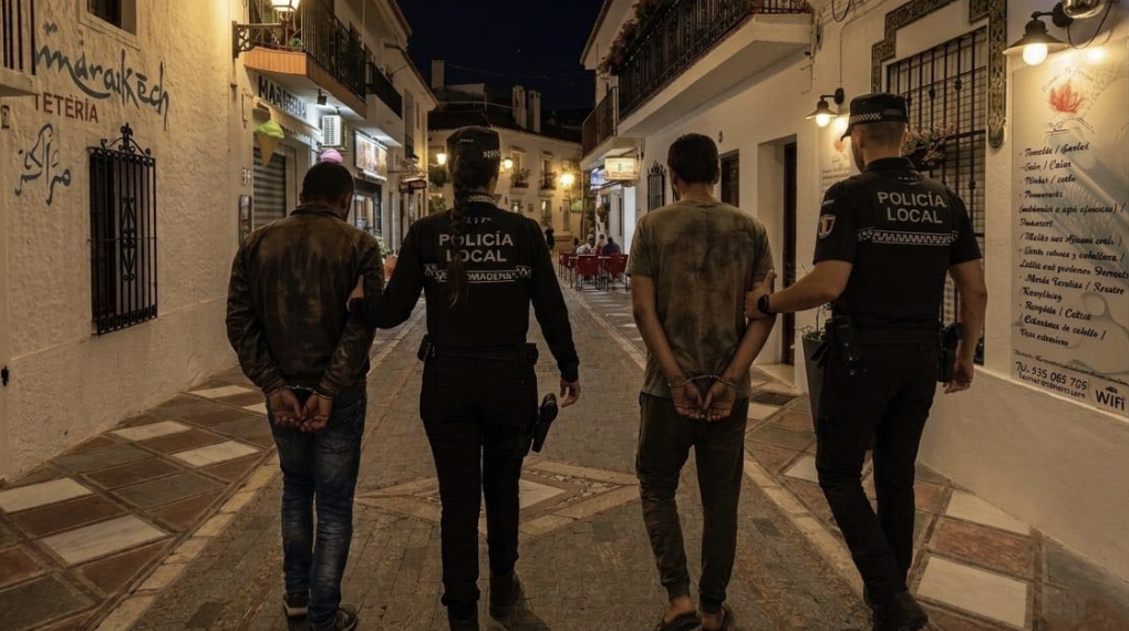 Detenidos dos presuntos autores de varios robos en viviendas y comercios de Benalmádena Pueblo