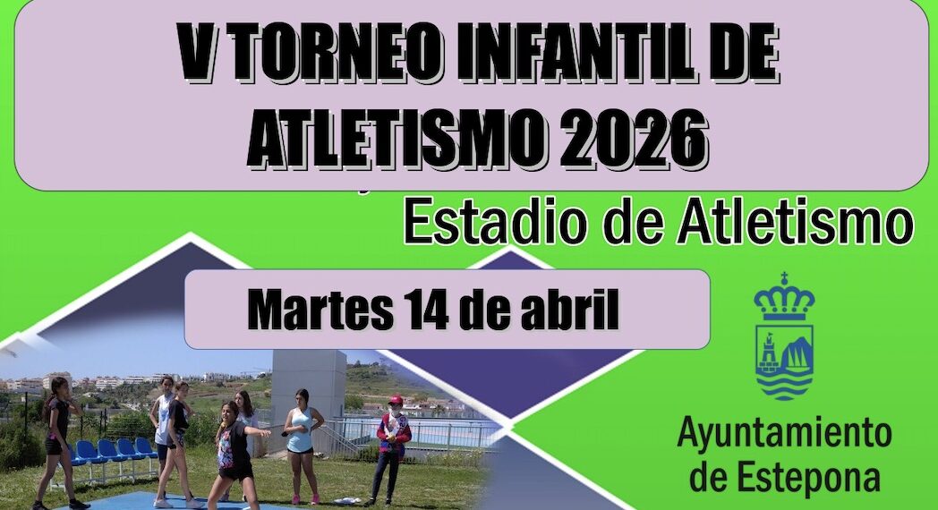 Más de 300 alumnos de Secundaria de 6 Institutos de Estepona participarán en el V Torneo Infantil de Atletismo