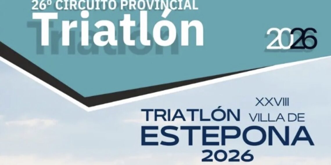 Abierto el plazo de inscripción para participar en el XXVIII Triatlón ‘Villa de Estepona’ 2026, en el que se prevé una participación de en torno a 240 atletas