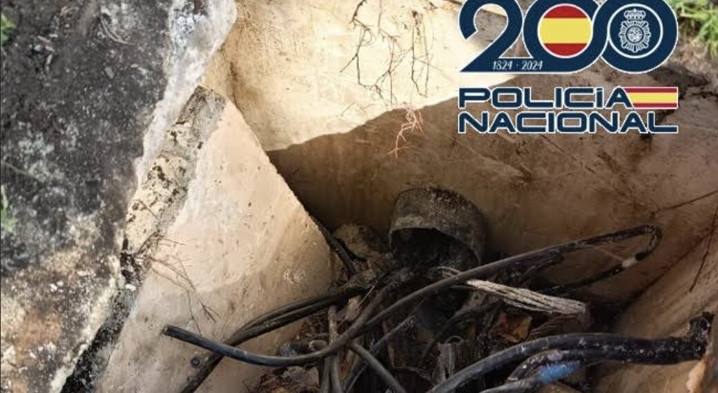 Detenido un hombre por robos de cableado de cobre que provocaron apagones en el alumbrado público de Fuengirola