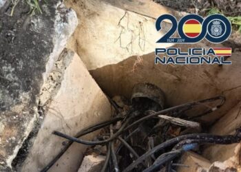 Detenido un hombre por robos de cableado de cobre que provocaron apagones en el alumbrado público de Fuengirola
