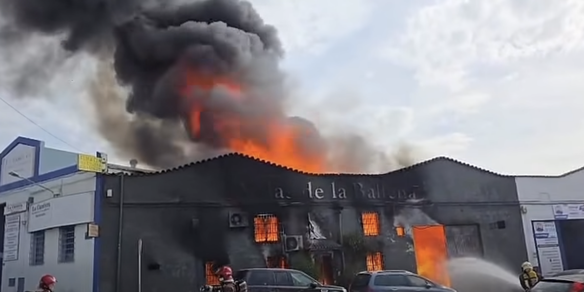 Controlado el incendio registrado este jueves en el polígono La Ermita de Marbella