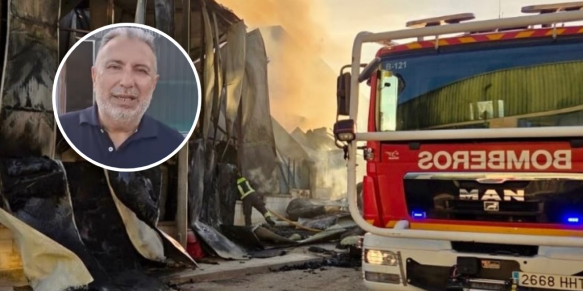 Una de las empresas afectadas por el incendio de Vélez-Málaga: «No queremos dar pena ni pedimos limosna…»