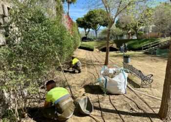 El Ayuntamiento de Fuengirola renueva el Parque Aromático de Miramar
