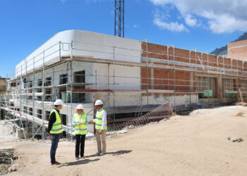 Las obras de la residencia pública de mayores del Trapiche superan el 85 de ejecución