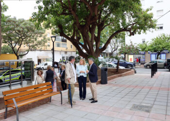 Finaliza la remodelación de uno de los puntos estratégicos de la avenida de la Constitución de San Pedro Alcántara