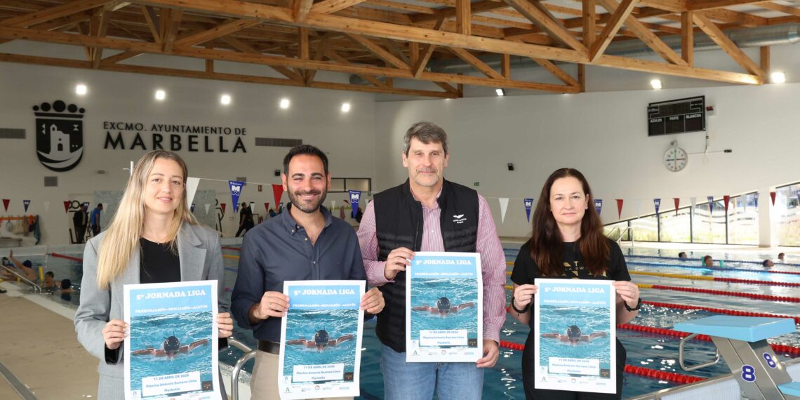 Marbella acogerá por primera vez una jornada oficial de la Liga Provincial de Natación con más de 400 participantes