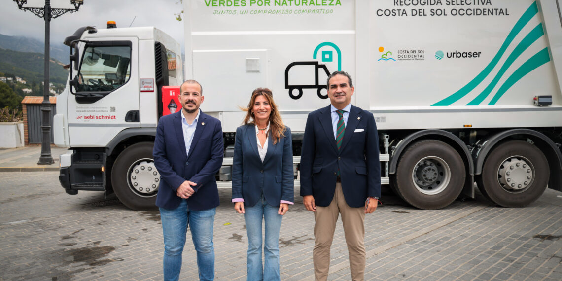 Tres nuevos camiones se suman a la recogida selectiva de papel-cartón y envases en la Costa del Sol