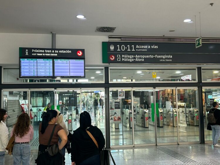 Estación Maria Zambrano. Archivo.