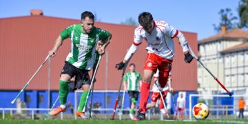 El futbolista esteponero Pedro Aragonés, ganador del Campeonato de España por Clubes de Fútbol para Amputados