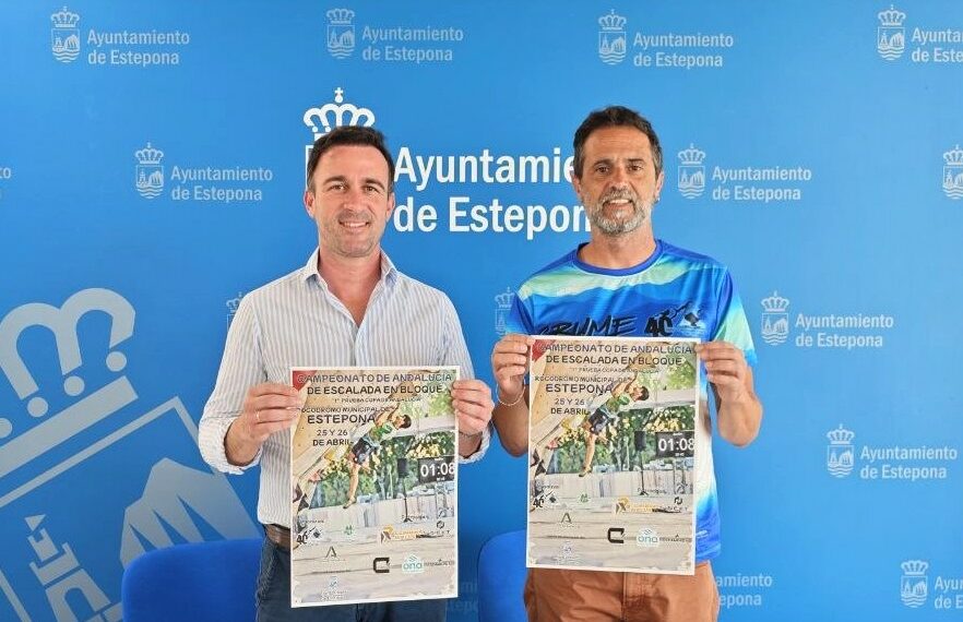El Rocódromo Municipal acogerá el Campeonato de Andalucía de Escalada en Bloque, 1ª prueba de la Copa de Andalucía’26