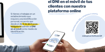 La aplicación MiDNI permite a los ciudadanos identificarse con la garantía de la Policía Nacional