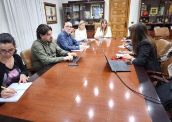 El Ayuntamiento acoge una reunión de trabajo para analizar las líneas de actuación del proyecto Destino Turístico Inteligente (DTI)