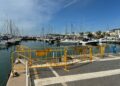 Comienzan las obras para la reparación urgente del muelle de embarcaciones turísticas del Puerto Deportivo de Benalmádena