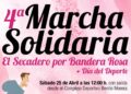 Secadero se tiñe de rosa con la IV Marcha Solidaria a favor de la lucha contra el cáncer