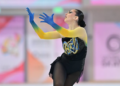 Natalia Baldizzone, plata en la primera prueba de la Copa del Mundo de patinaje artístico